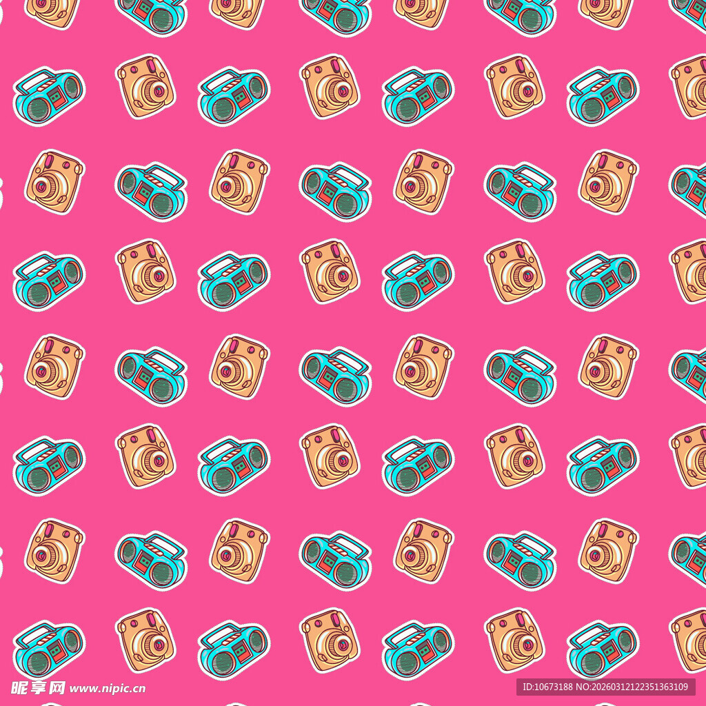 数码产品图案背景