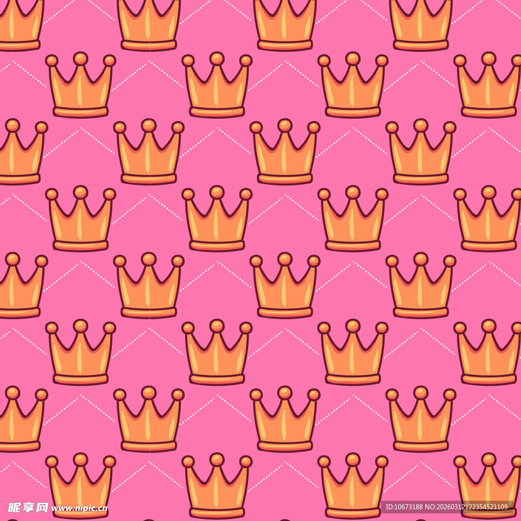 皇冠图案背景