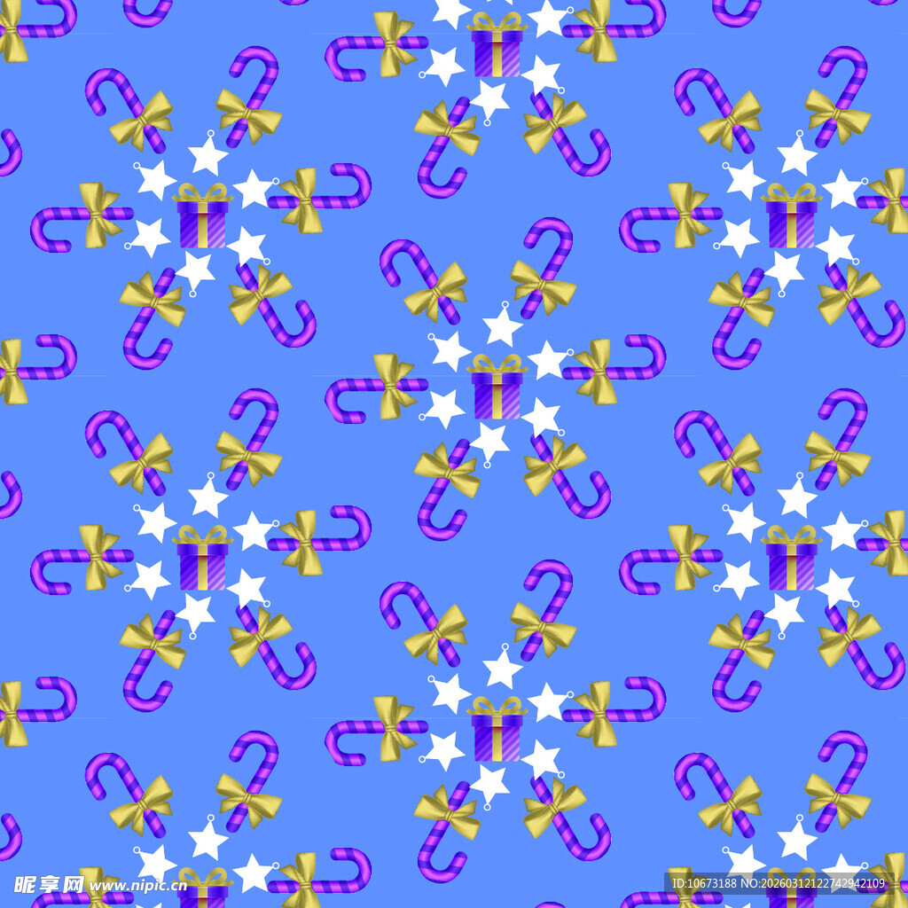 拐杖糖图案背景