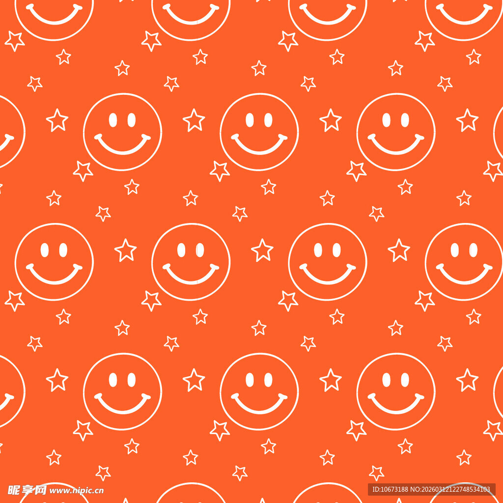 笑脸图案背景