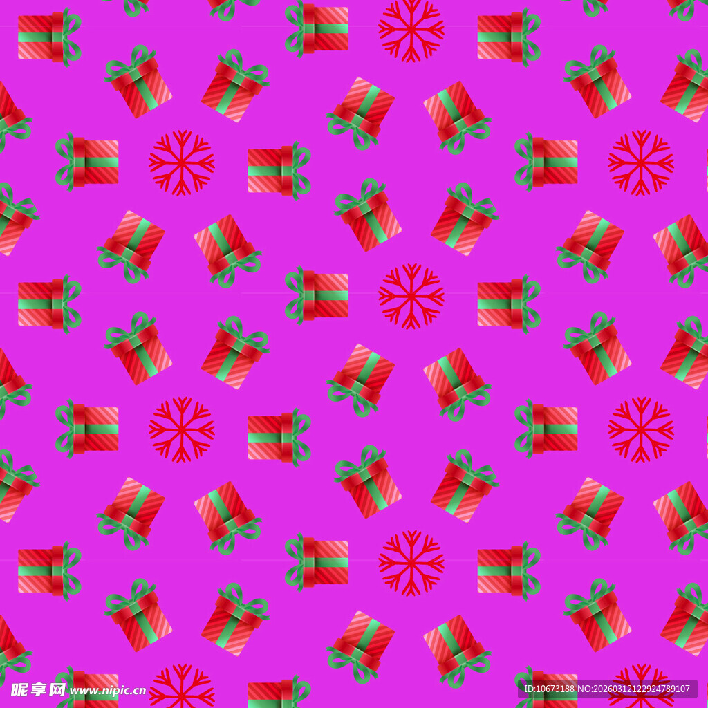 礼盒图案背景