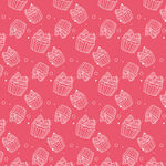 粉色蛋糕图案背景纹理
