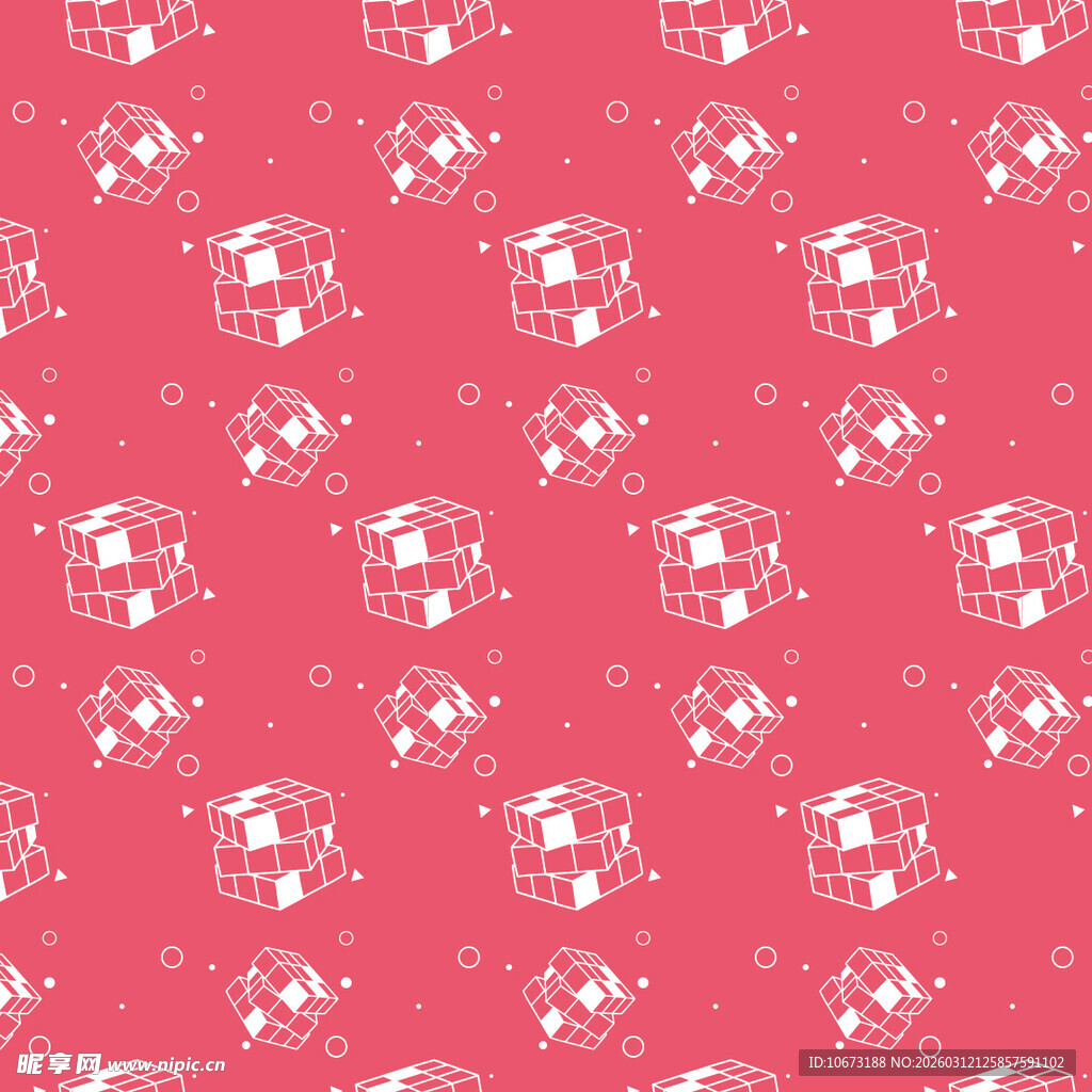 粉色背景可爱小熊图案