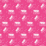 粉色磁带图案无缝背景