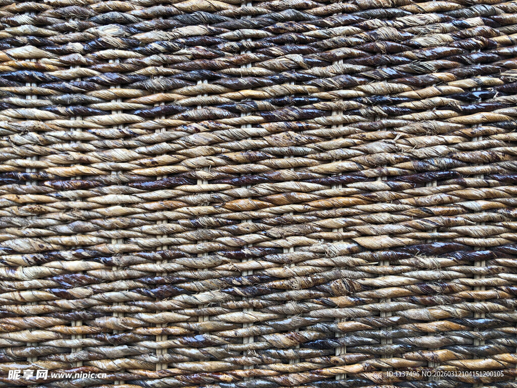 条纹编织纹理地毯图案