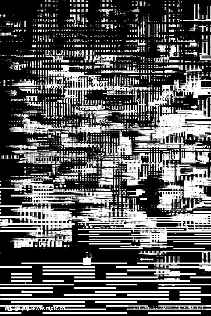 黑白抽象纹理图案