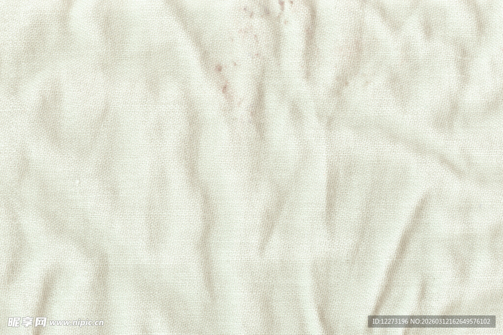 米白色褶皱布料纹理