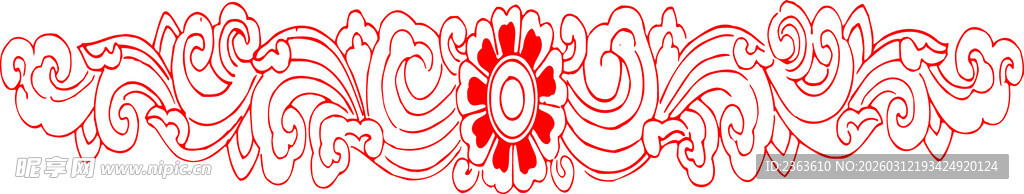 中式传统花纹图案设计