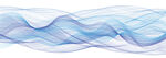 蓝色曲线背景