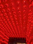 红色灯笼阵列