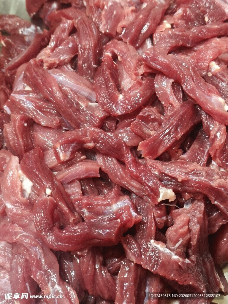新鲜牛肉条