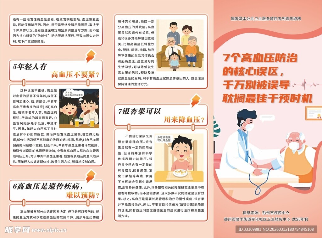 健康养生知识科普海报