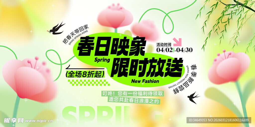 春日绽放限时特惠花卉