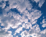 蓝天白云美景