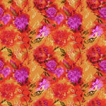 多彩花卉图案背景纹理