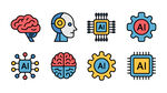 AI科技相关图标