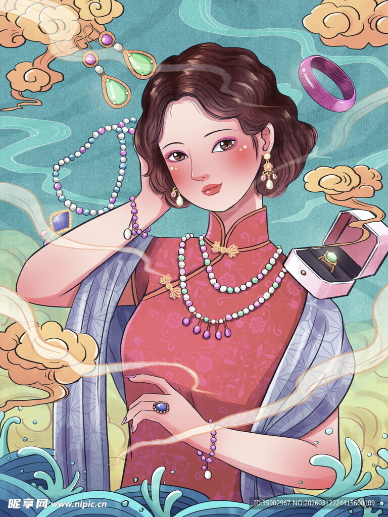 古风佳人尽显东方韵味