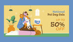 宠物用品大促五折优惠