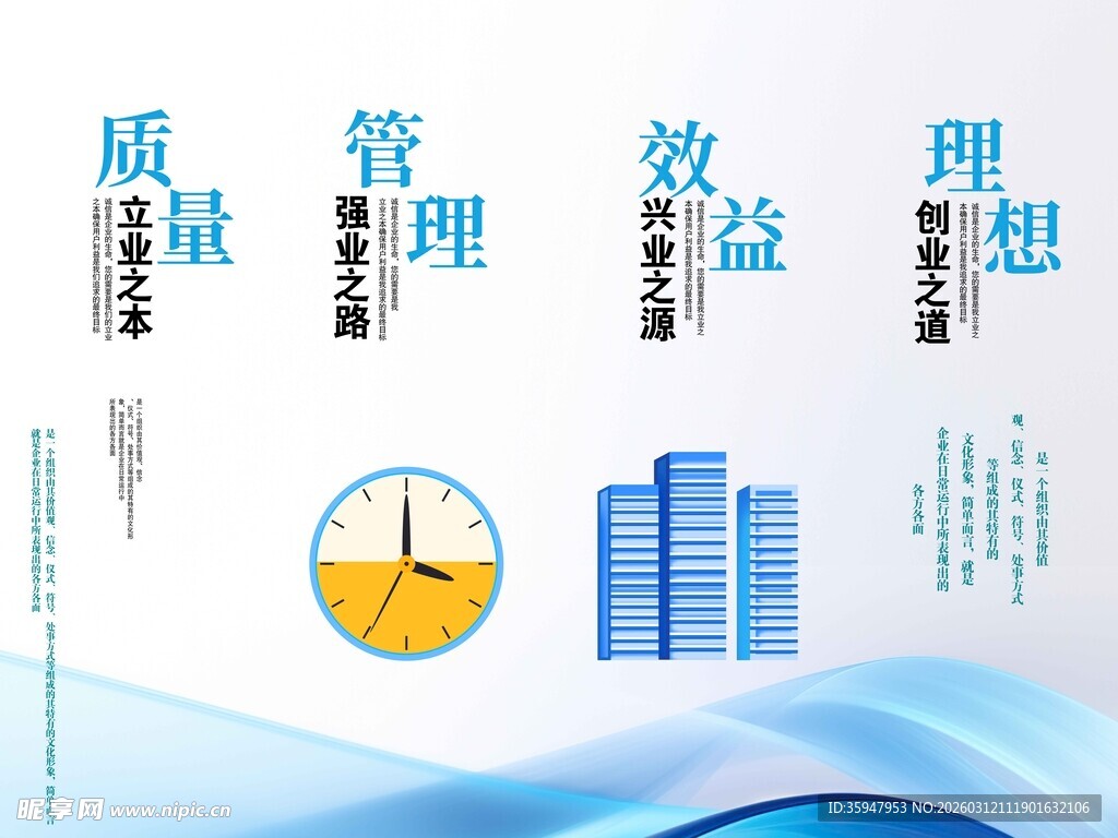 企业管理理念与效益展示