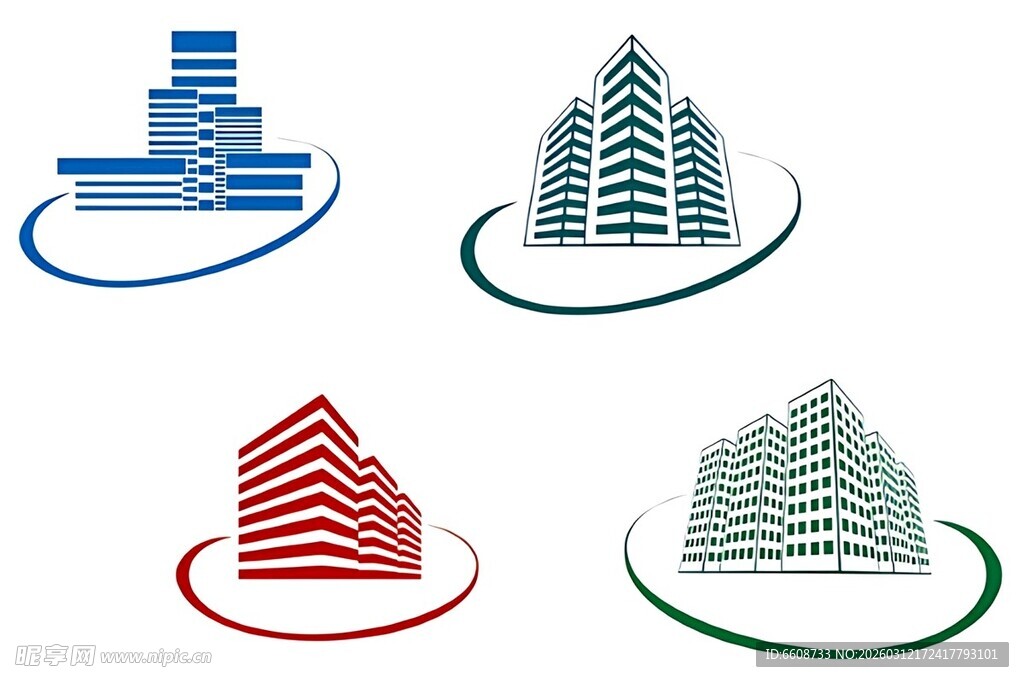 多样建筑标志设计