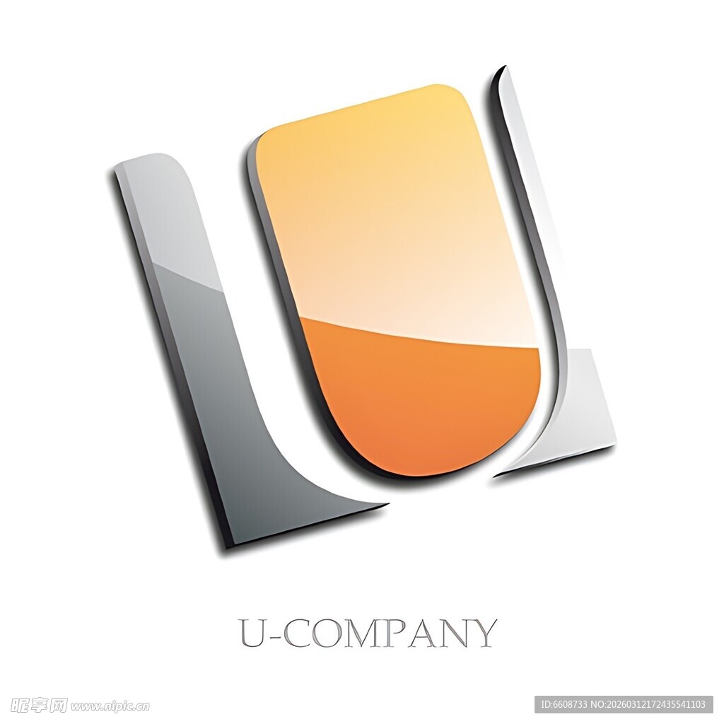U公司标志设计
