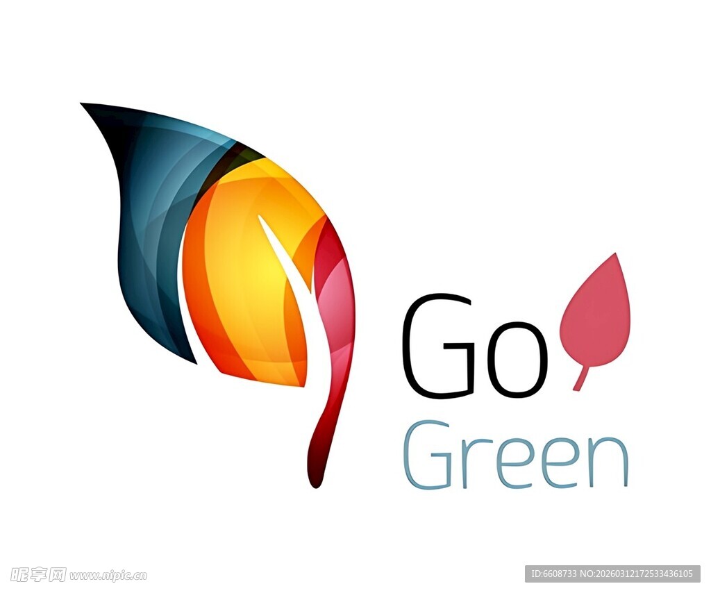 绿色出行标志设计
