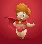 可爱超人宝宝形象展示