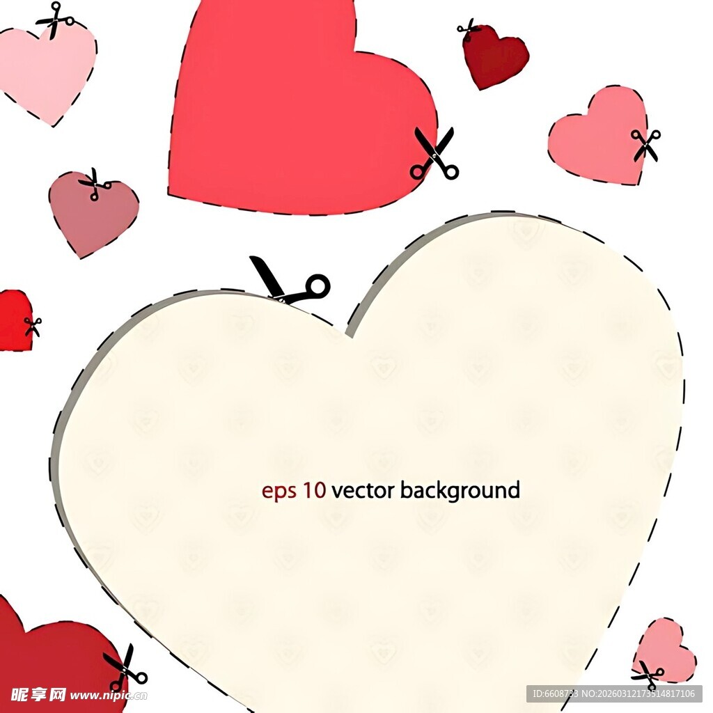 爱心背景图浪漫氛围拉满