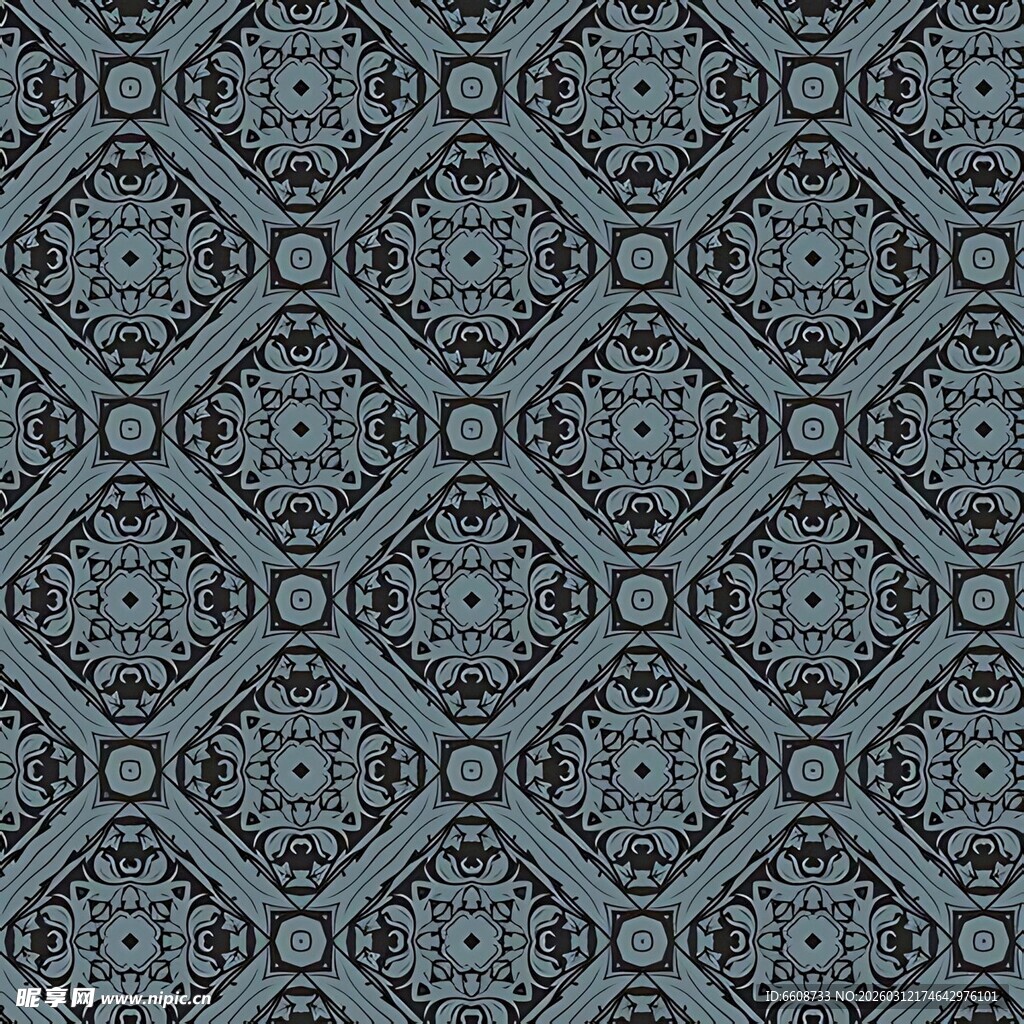 复古几何图案无缝背景