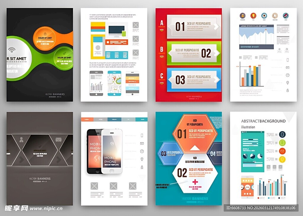 多样宣传册设计模板展示