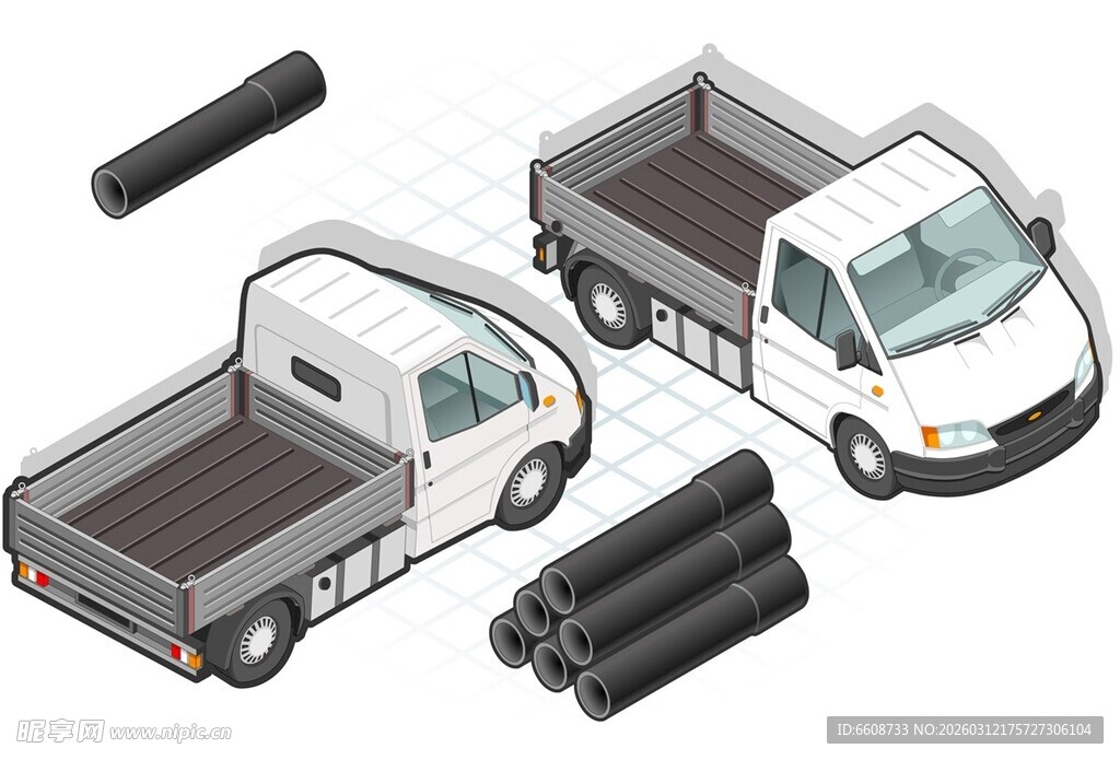 轻型卡车及配套管材