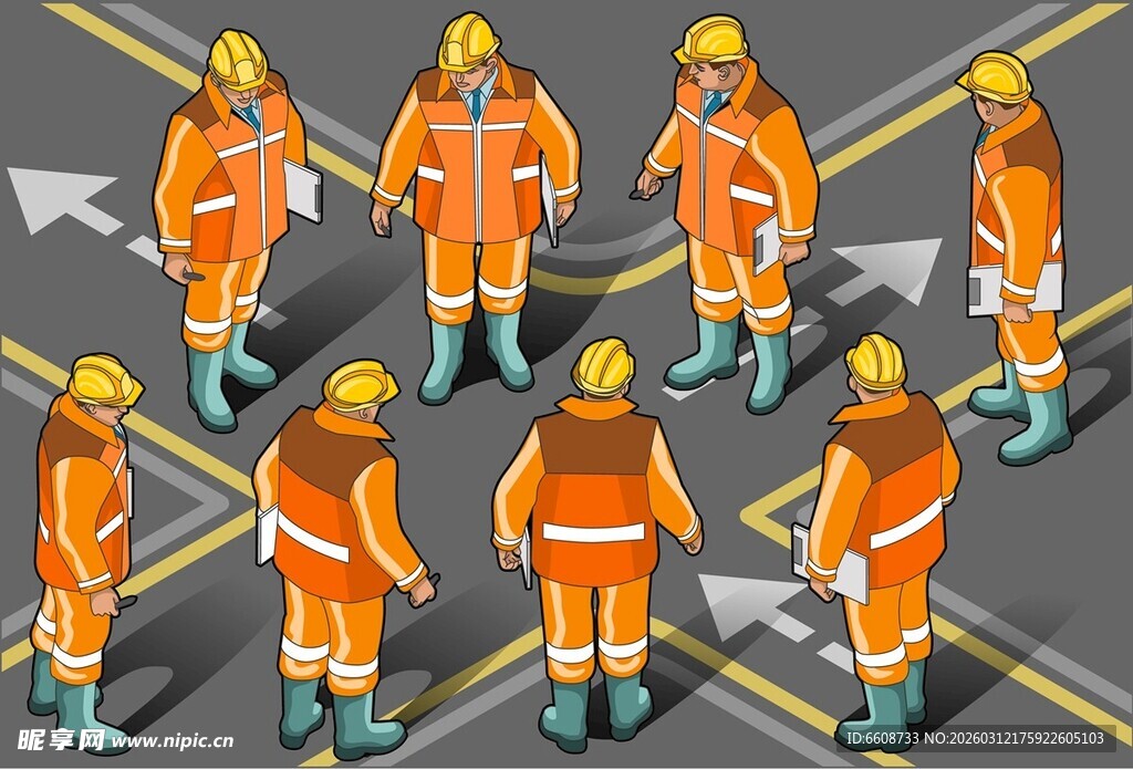 工人团队准备开展工作