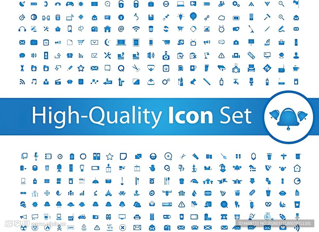 高质量图标集展示