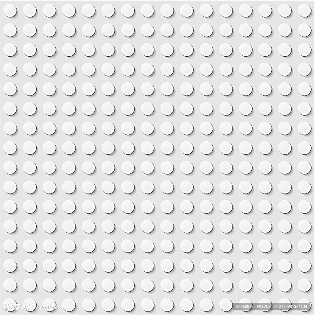 白色乐高积木纹理背景