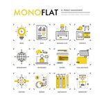 单色扁平化UI图标集合