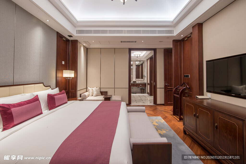 豪华典雅中式风格卧室