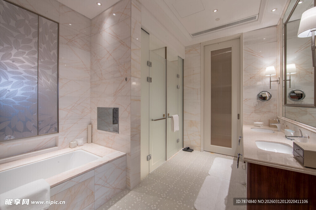 现代简约风格豪华浴室