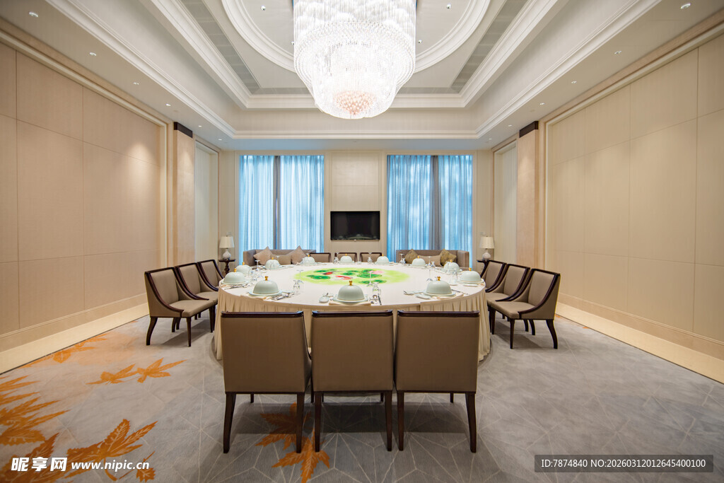 豪华会议室场景布置