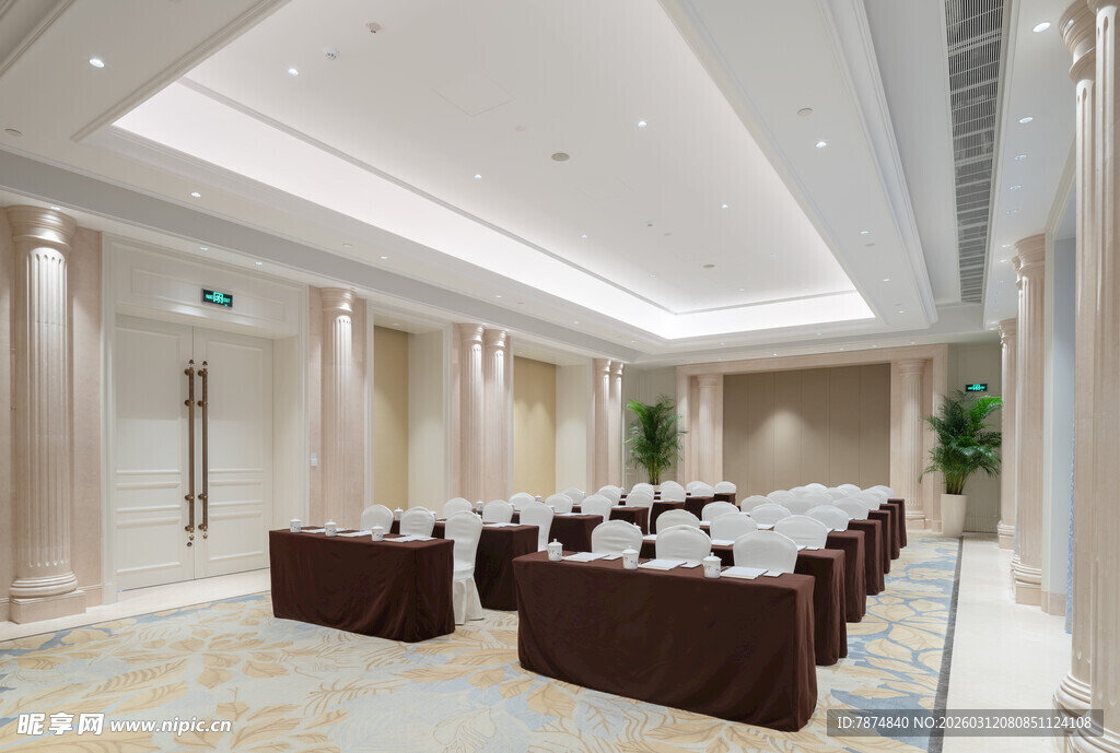 豪华会议室 布局大气典雅