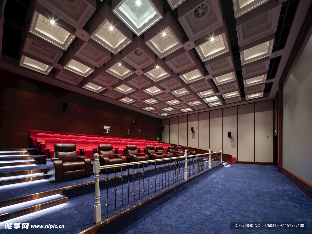 现代风格阶梯式会议室