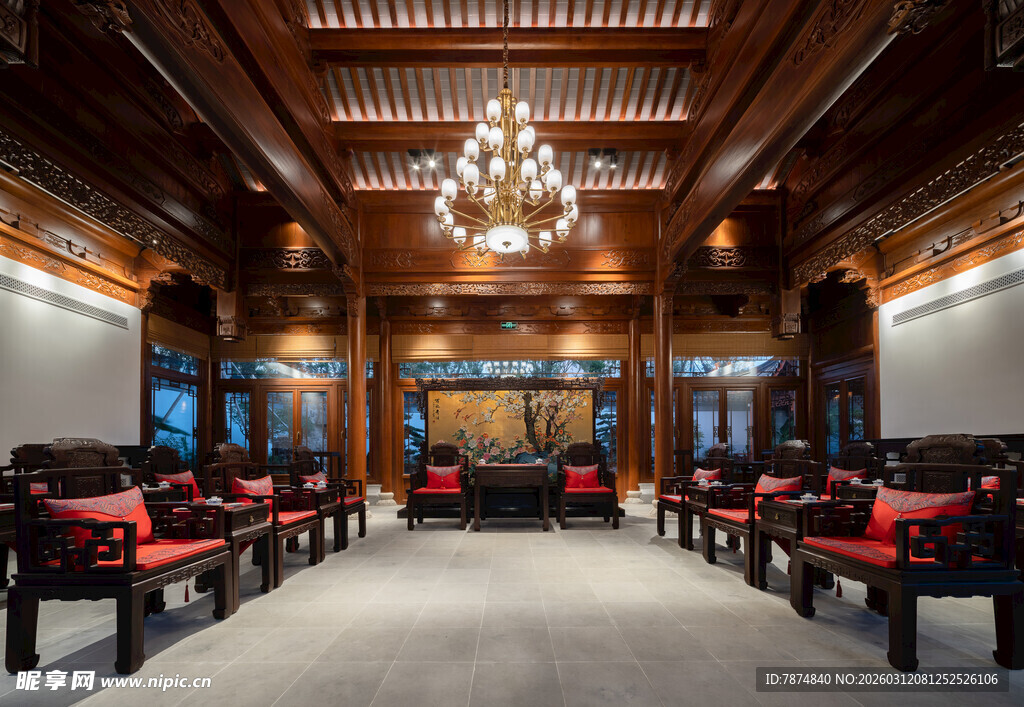 中式豪华厅堂 典雅气派