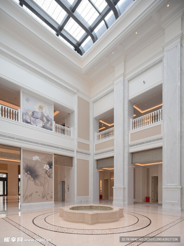 豪华大气的室内建筑空间