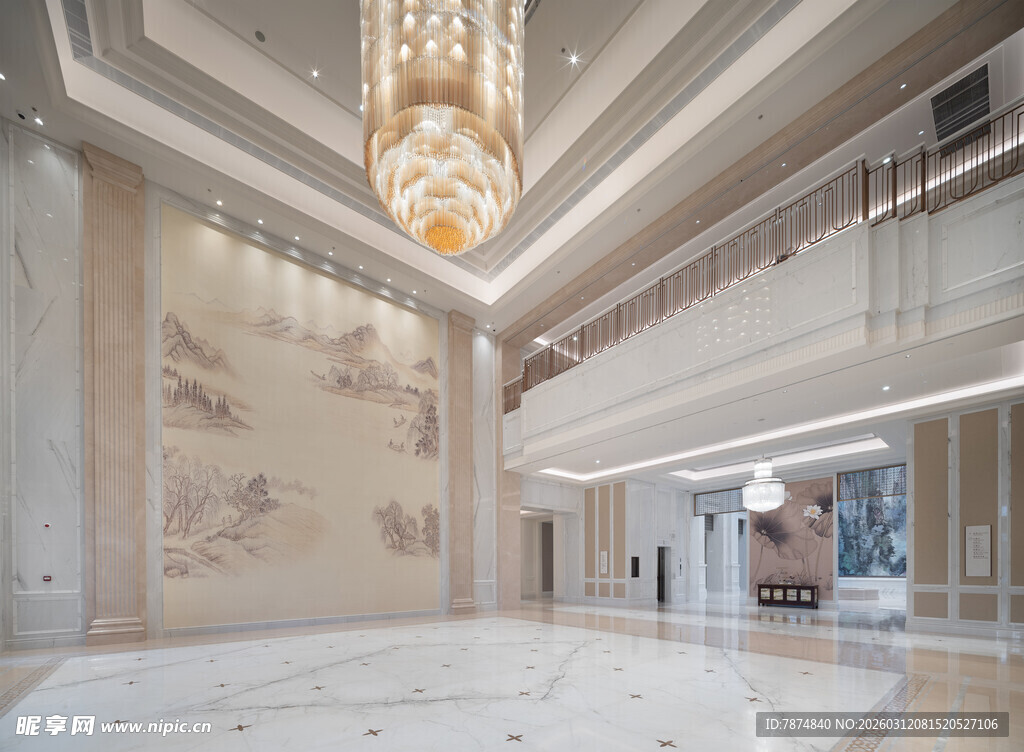 豪华大气的高端室内大厅