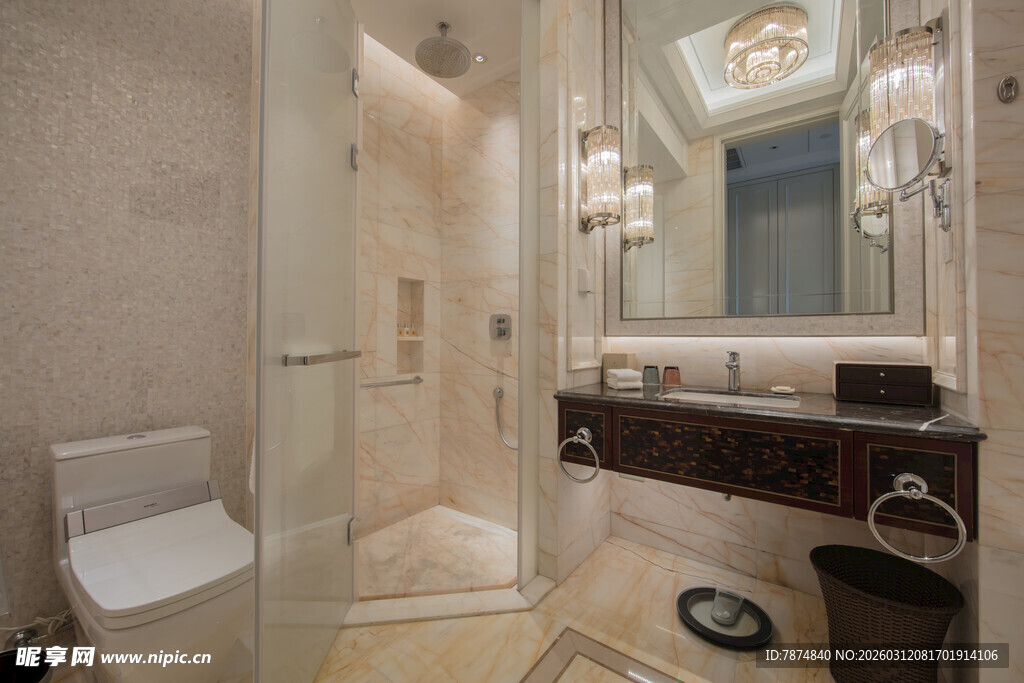 豪华现代风卫生间样板