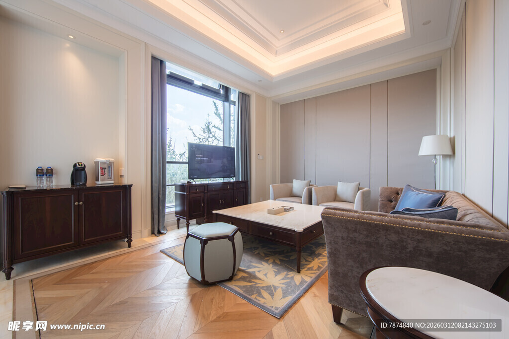 现代简约风格客厅空间