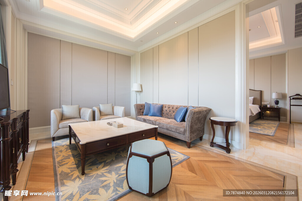 现代简约风格客厅展示