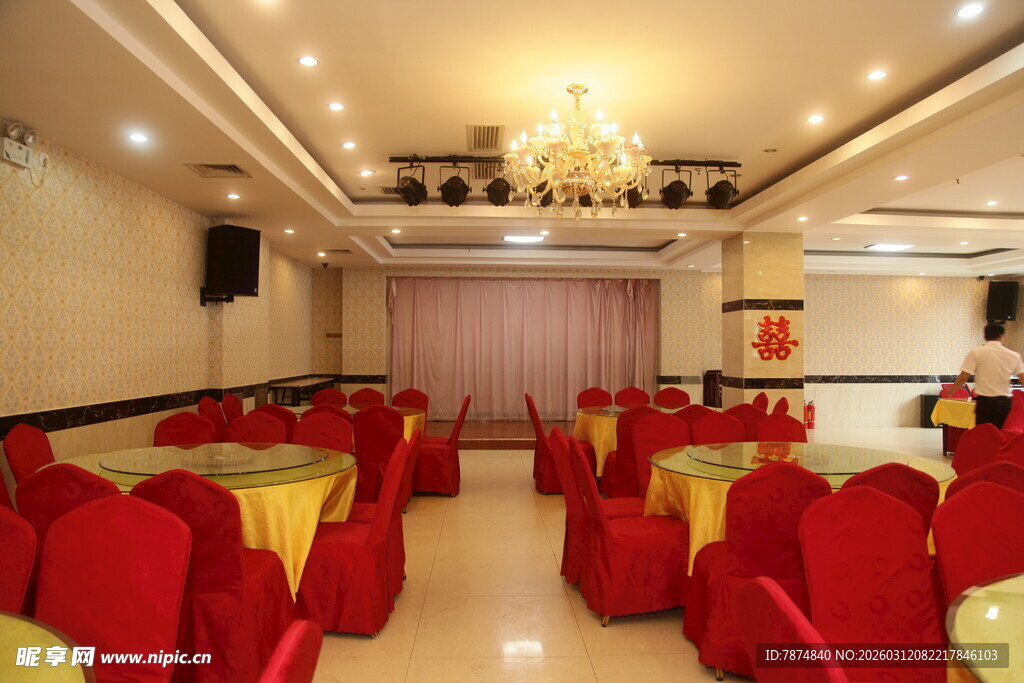 豪华宴会厅布置