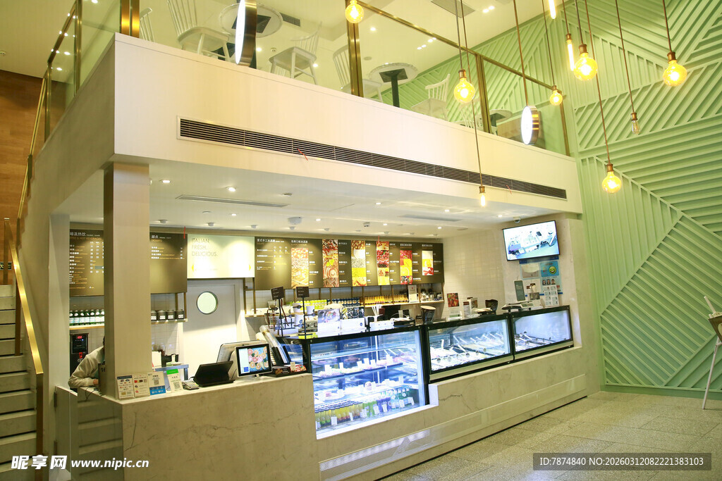 时尚现代的店铺内部空间