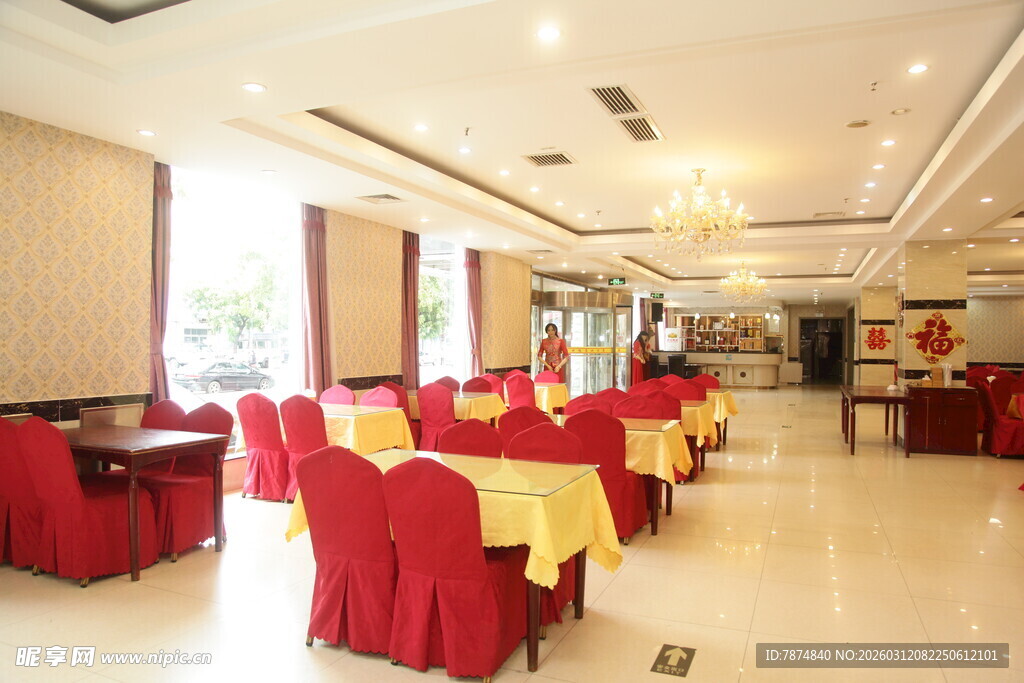 优雅餐厅室内布置场景