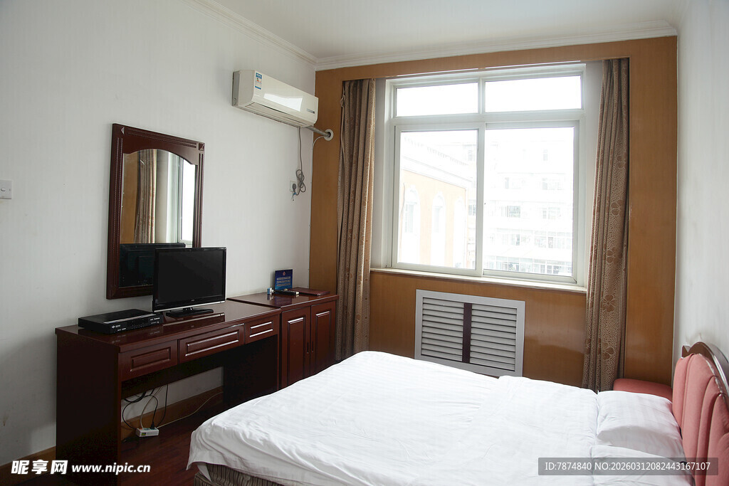 简约温馨单人卧室场景